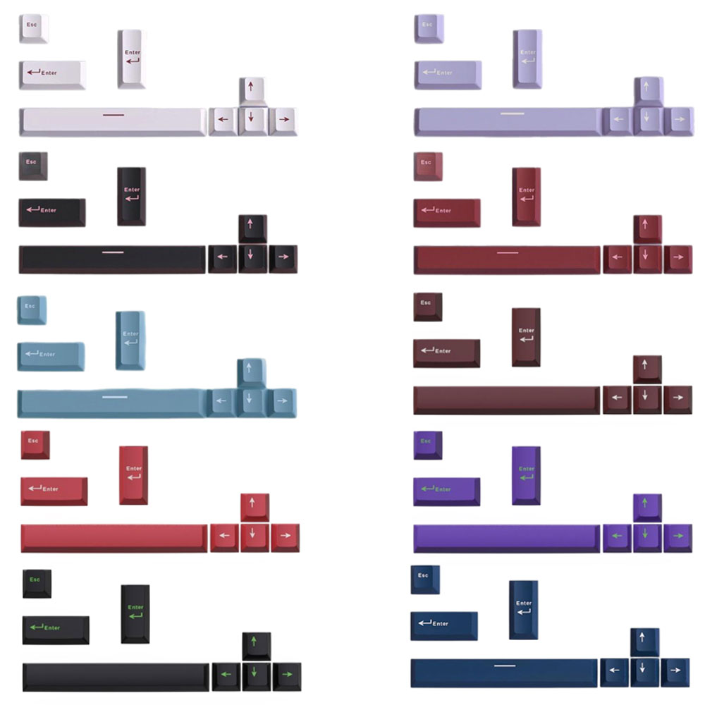 Gaming Accessories Aesthetic - Teclas PBT con perfil Cherry para