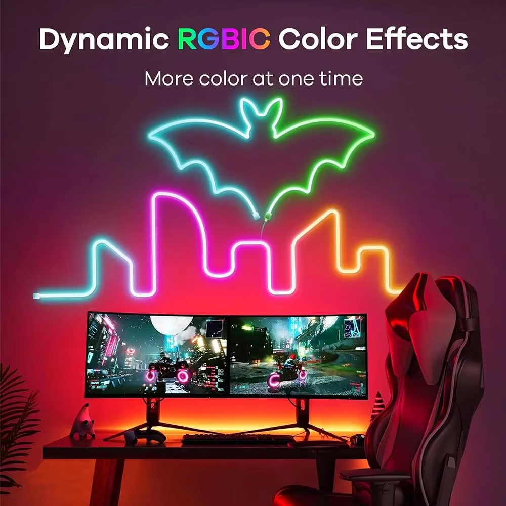Tira de luces LED RGB para ext - Accessories For Your Gaming Room reseña y precio