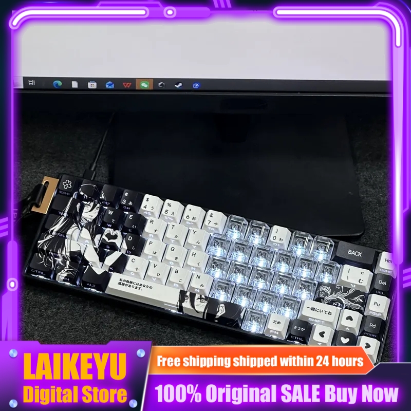 Teclado mecánico con diseño de - Gaming Accessories Aesthetic reseña y precio