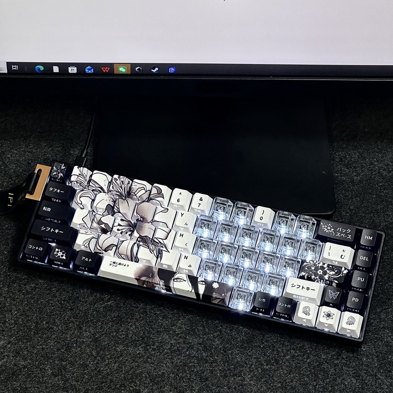 Teclado mecánico con diseño de - Gaming Accessories Aesthetic reseña y precio